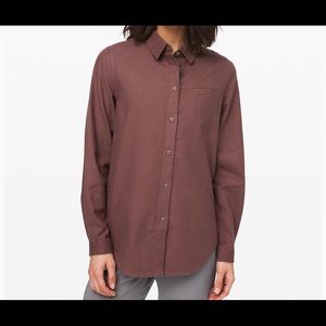 lululemon Full Day Shirt Sz 8
